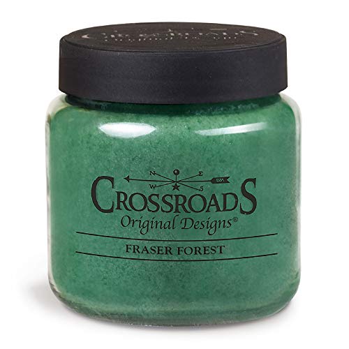 Crossroads FF16 Fraser Forest Jar Candle, 16 Oz