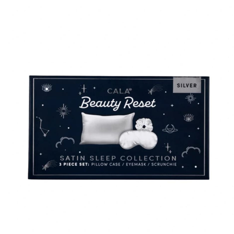 BEAUTY RESET SATIN SLEEP COLLECTION (SILVER)