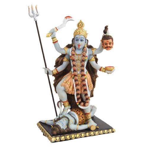 Pacific Trading Giftware PTC 8.75 Inch Kali Mythological Indian Hindu God Statue Figurine