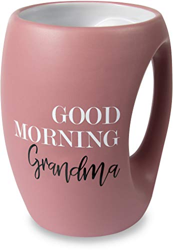 Pavilion Gift Company 10507 Good Morning Grandma 16 oz Mug, Pink