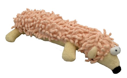 Amazing Pet Products Shaggy Lite Pet Squeak Toy, Hedgehog