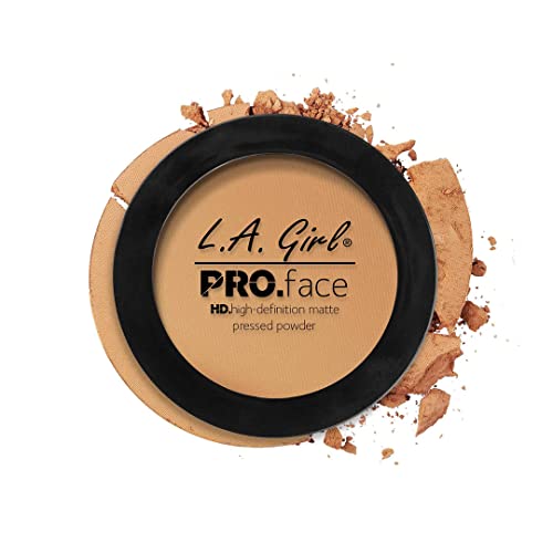 L.A. Girl PRO Face Powder True Bronze, LAX-GPP611, 16 Ounce