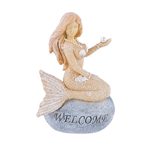 Beachcombers Mermaid on Welcome Rock Figure