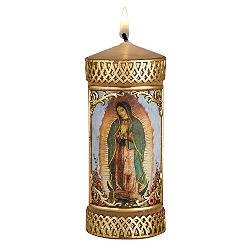 Christian Brands 4pc Our Lady of Guadalupe Devotional Candle