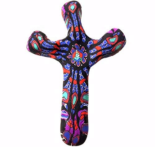 Calypso Studios by First & Main 3" Notre Dame Comforting Clay Pocket Cross