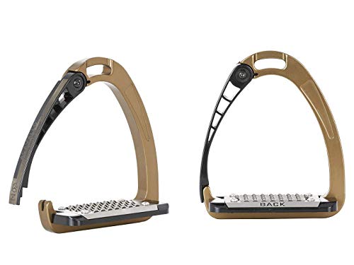 Acavallo Arena AluPro Safety Stirrup Titanium ONE