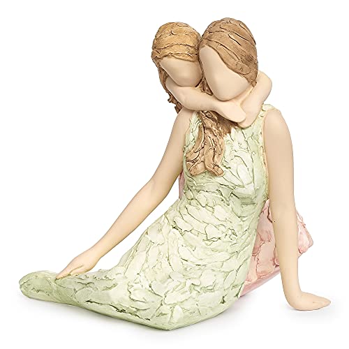 Roman 13327 More Than Words Like Mother Like Daughter Figure, 6-inch Height, Resin and Stone Mix