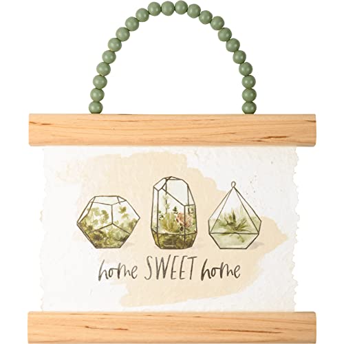 Primitives By Kathy 112401 Home Sweet Home Hanging Decor, 9-inch Width