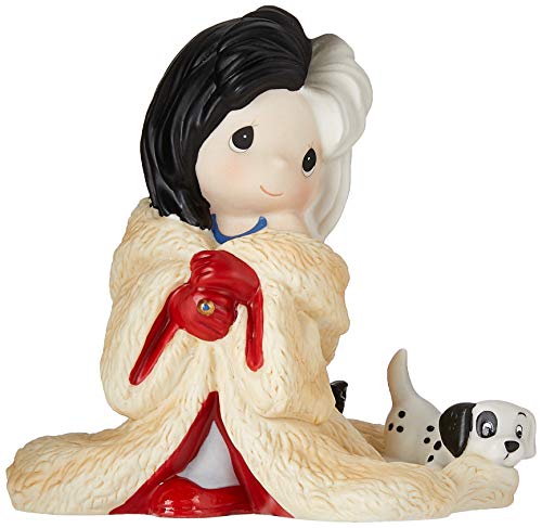 Precious Moments Disney Showcase Collection You√ïre Such A Dahling Cruella De Vil Bisque Porcelain 183071 Figurine One Size Multi