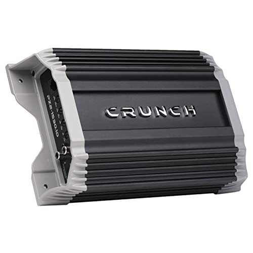 Maxxsonics Crunch PZ2-1530.1D POWERZONE 1500 Watt Mono Amplifier, Car Audio Amplifier, 1 Ohm Stable, Bass Remote Included