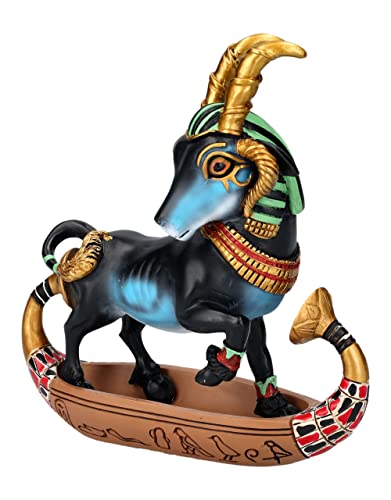 Pacific Trading Giftware Ancient Egyptian God Khnum Figurine, Multicolor