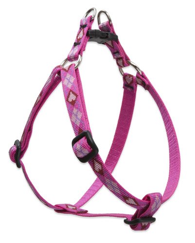 Lupine Pet Originals 1/2" Puppy Love 10-13" Step In Harness for Extra Small Dogs