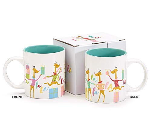 burton + BURTON Dancing Reindeer Mug, 11-Ounce