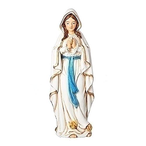 Roman 4.25" H Lady of Lourdes Figurine