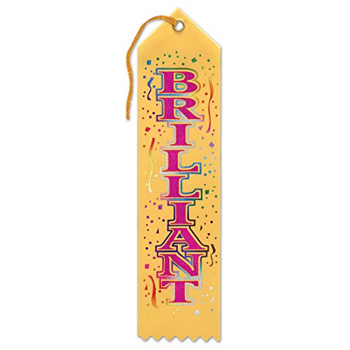 Beistle Brilliant Ribbon Award