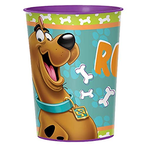 Amscan "Scooby Doo Zoinks" Multicolor Party Favor Plastic Cup 16 Oz.