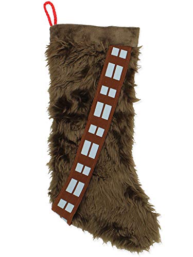 Kurt Adler 17" Star Wars Chewy Plush Stocking