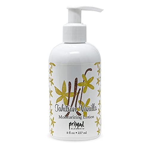 Primal Elements Hand and Body Cream Shea Butter Lotion, Tahitian Vanilla