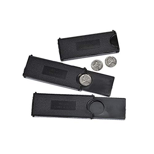 Fun Express Magic Coin Tricks (Set of 12) Magic Party Supplies and Novelty Toys