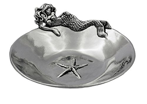 Basic Spirit Mermaid Bowl/Dish (Pewter) Small