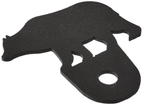 1 Inch Bear Cabinet Door Silhouette
