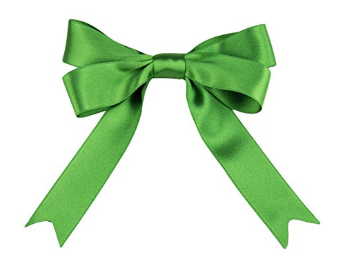 Ribbon Bazaar Luxious¬Æ Double Faced Satin 5/8 inch Cactus 25 Yards 100% Polyester Ribbon