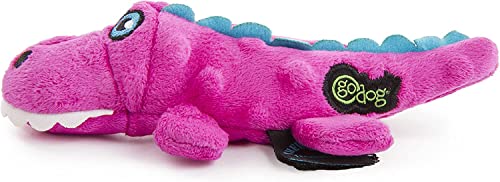 Worldwise GoDog Just For Me With Chew Guard, Small, Pink Gator