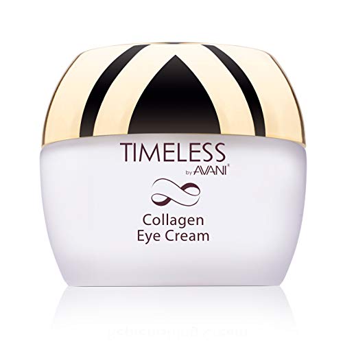 Timeless by AVANI Collagen Eye Cream | Enriched with Natural Plant Extracts, Vitamin E, & Collagen | Reduces Appearance of Fine Lines, Wrinkles, & Puffiness - 1.7 fl. oz.