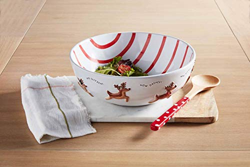 Mud Pie Tree Tray,7" x 11 1/4",White