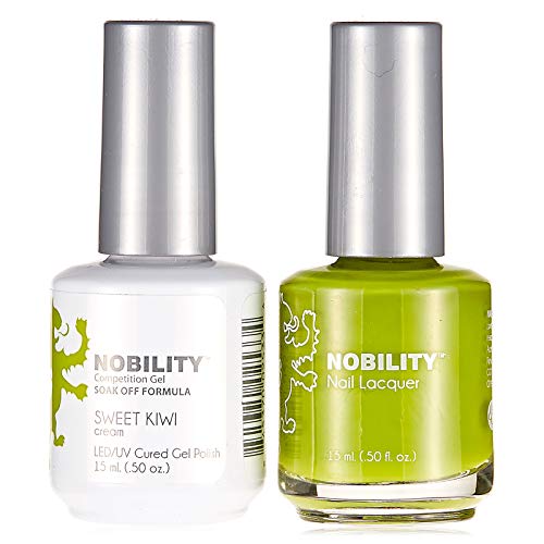 Lechat Nobility ‚Äì Gel Polish & Nail Lacquer Set - Collection 2-5oz (Sweet Kiwi NBCS083)
