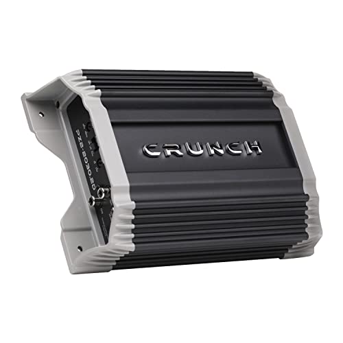 Maxxsonics Crunch PZ2-2030.2D POWERZONE 2000 Watt Mono Amplifier, 2-Channel Car Audio Amplifier, Bass Remote Included