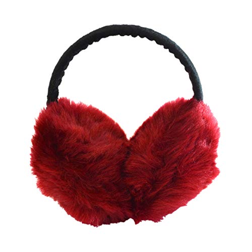 Calla Couture Oversized Luxury Soft Warm Ear muffs (Burgundy)
