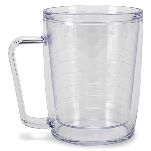 Freeheart Unbreakable Double-wall Insulated Coffee Mug 18 Oz | Fantastic Temperature Retention, Thermal Insulated! Dishwasher and Microwave Safe | BPA Free| Great Gift Idea