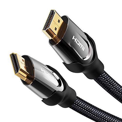 4K HDMI Cable 6FT, VENTION 18Gbps High Speed HDMI 2.0 Cable, 4K@60Hz, Ultra HD, 2K, 1080P Braided HDMI Cord, 3D, ARC, Compatible for Monitor UHD TV PC PS5 PS4