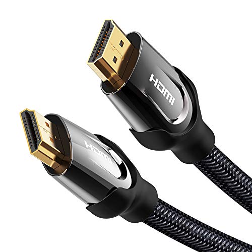 4K HDMI Cable 5FT, VENTION 18Gbps High Speed HDMI 2.0 Cable, 4K@60Hz, Ultra HD, 2K, 1080P Braided HDMI Cord, 3D, ARC, Compatible for Monitor UHD TV PC PS5 PS4