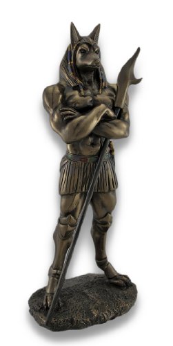 Pacific Trading Egyptian God Anubis Statue Deity Jackal Figurine