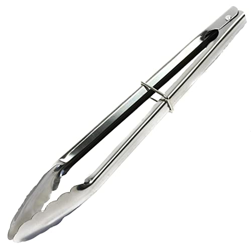Chef Craft Select Serving Tong, 12 Inch, Stainless Steel