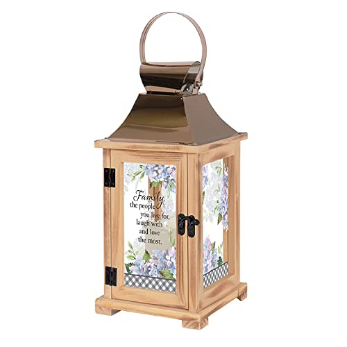 Carson Home Accents Family Lantern, 13.50-Inch Height