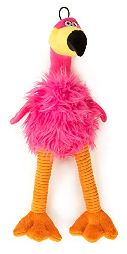 Worldwise TrustyPup PLUSH DOG TOY FLAMINGO, us:one size