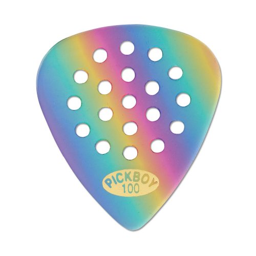 Osiamo Pickboy Pos-a-Grip, Rainbow, Cellulose, 1.00mm, 10 picks