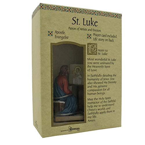 Roman Patrons & Protectors St. Luke * Saint Catholic Confirmation Santo