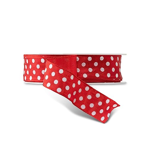 Park Hill Collection Polka Dot Ribbon, 22-Yards, Party Decoration