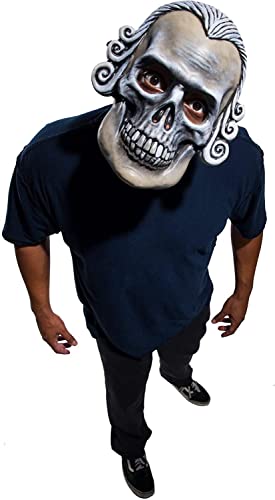 Rubie's Men's New World Disorder Vacuform Mask, Founding Father, One Size