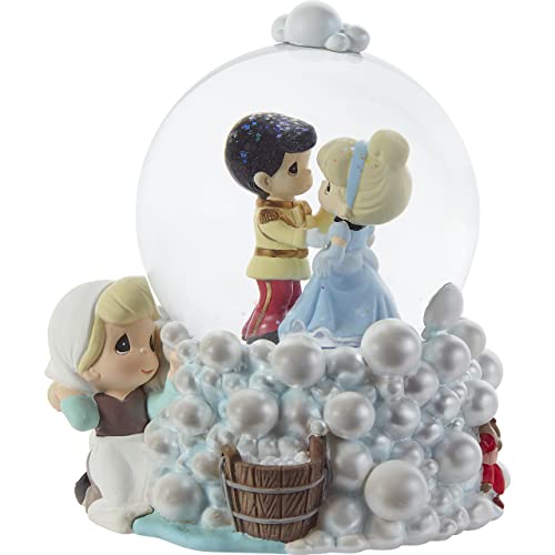 Precious Moments Disney Cinderella Dreaming Waterball, Multi