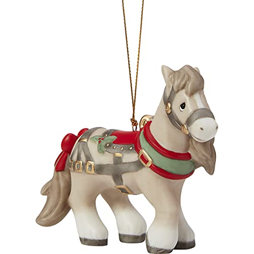 Precious Moments May Your Neighs Be Merry and Bright Annual Animal Ornament