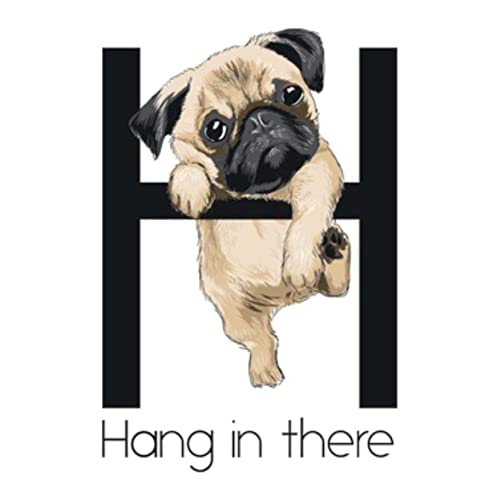 Great Finds 3302-GEN-WUN-PUP-I4 Hang in There Vinyl Sticker