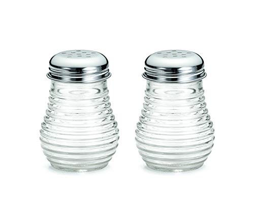 Tablecraft Beehive Range Salt and Pepper Shakers - 6 oz. Set of Two