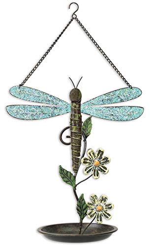Sunset Vista Designs Dragonfly Birdfeeder, 13-Inch
