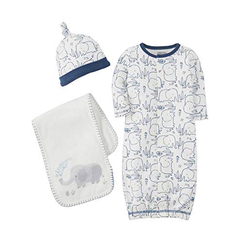 Mud Pie Baby Boys' Blue Take Me Home Set, Newborn, Polyester