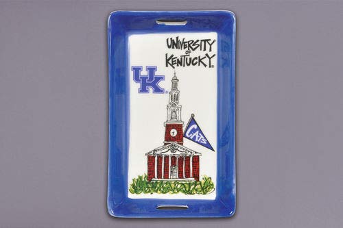 Magnolia Lane Ceramic Collegiate Handled Mini Tray (Kentucky)